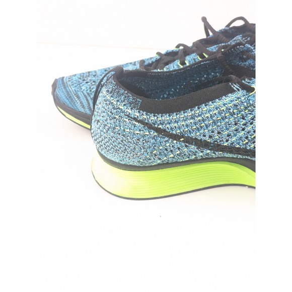 Nikeโ Flyknit Racer "Blue Lagoon Gecko" 2015 Sz 8.5 - Picture 13 of 16
